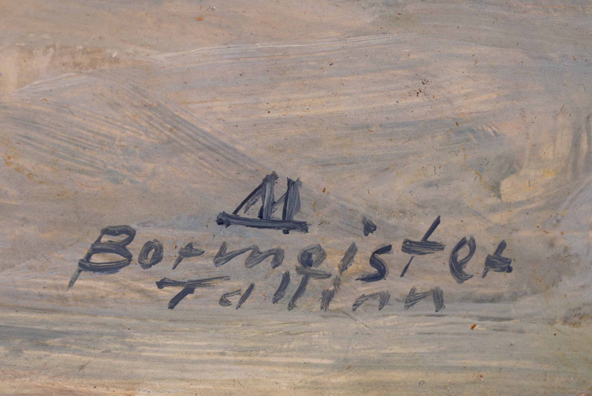 Talvine maastik vana taluga