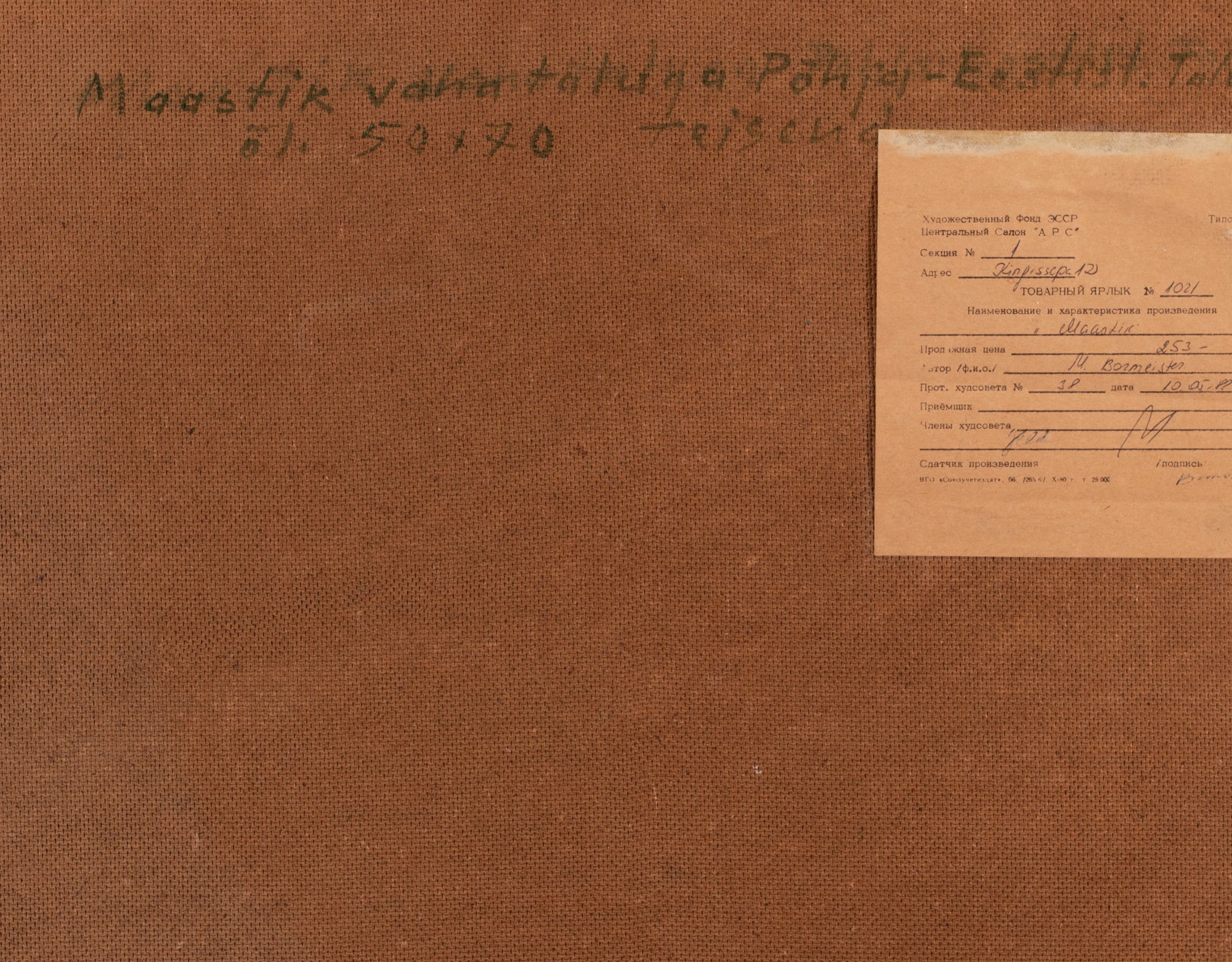 Talvine maastik vana taluga