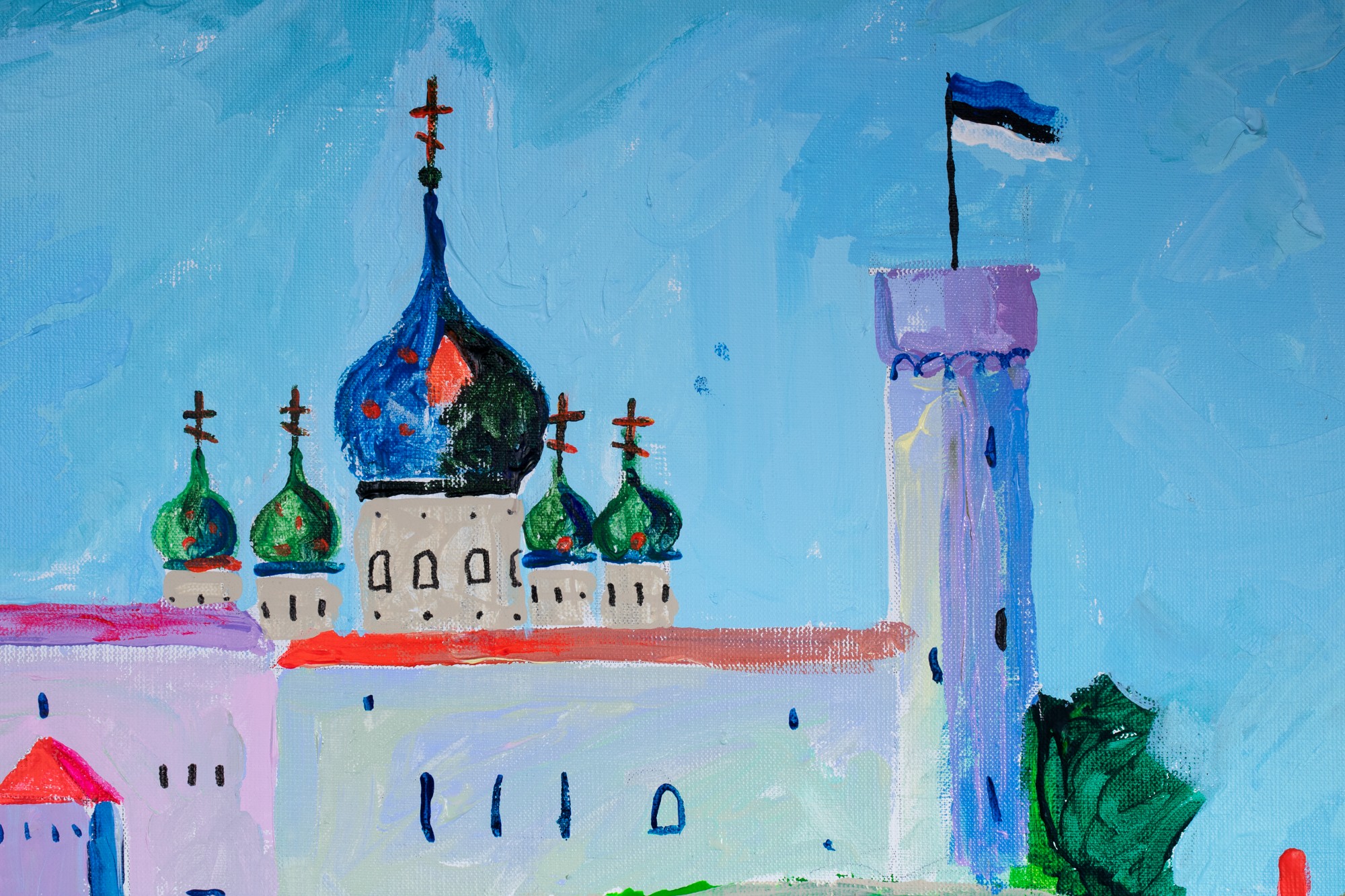 Taamal paistab Toompea