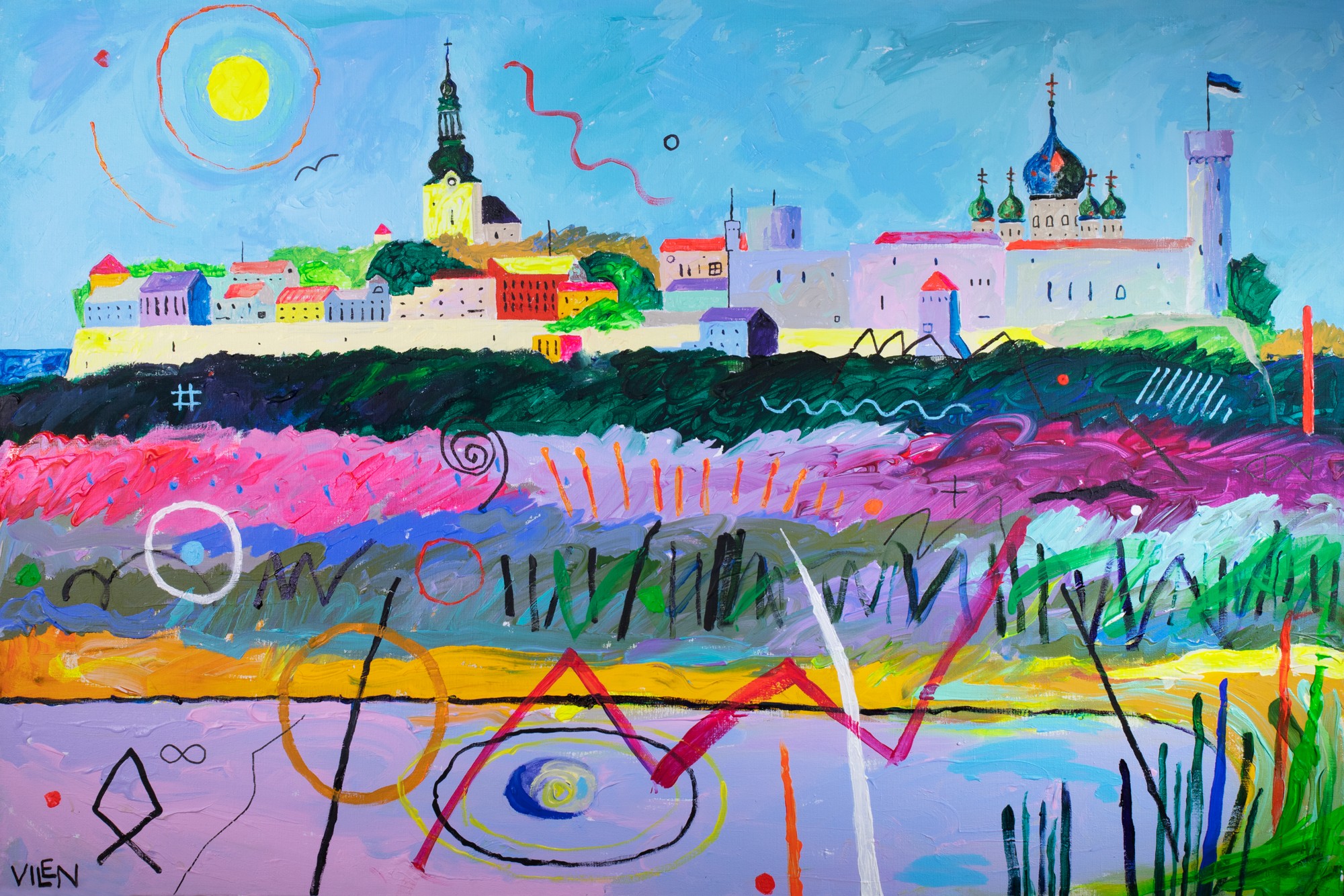 Taamal paistab Toompea