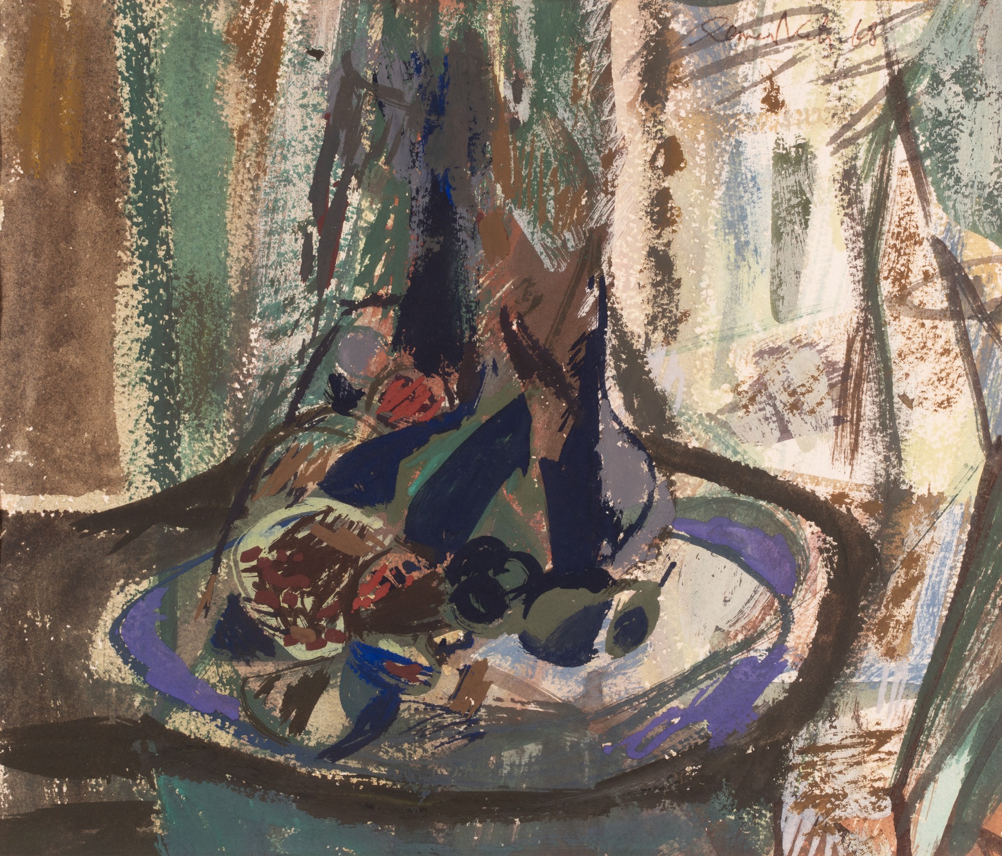 Natüürmort pirnidega