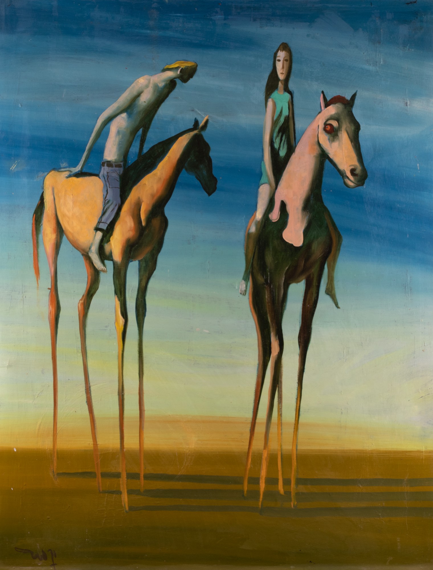 Long-legged Horses