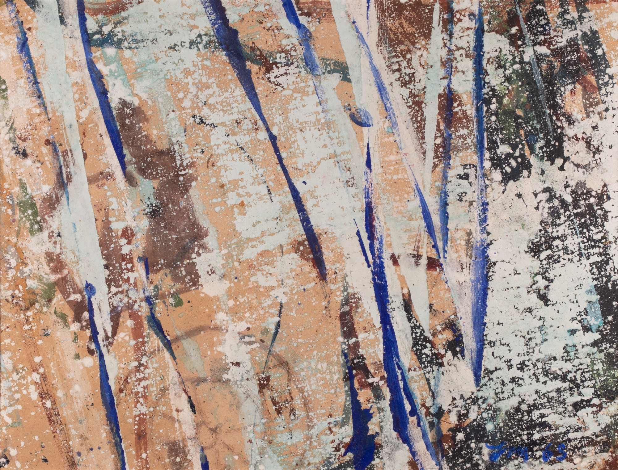 Composition With Blue