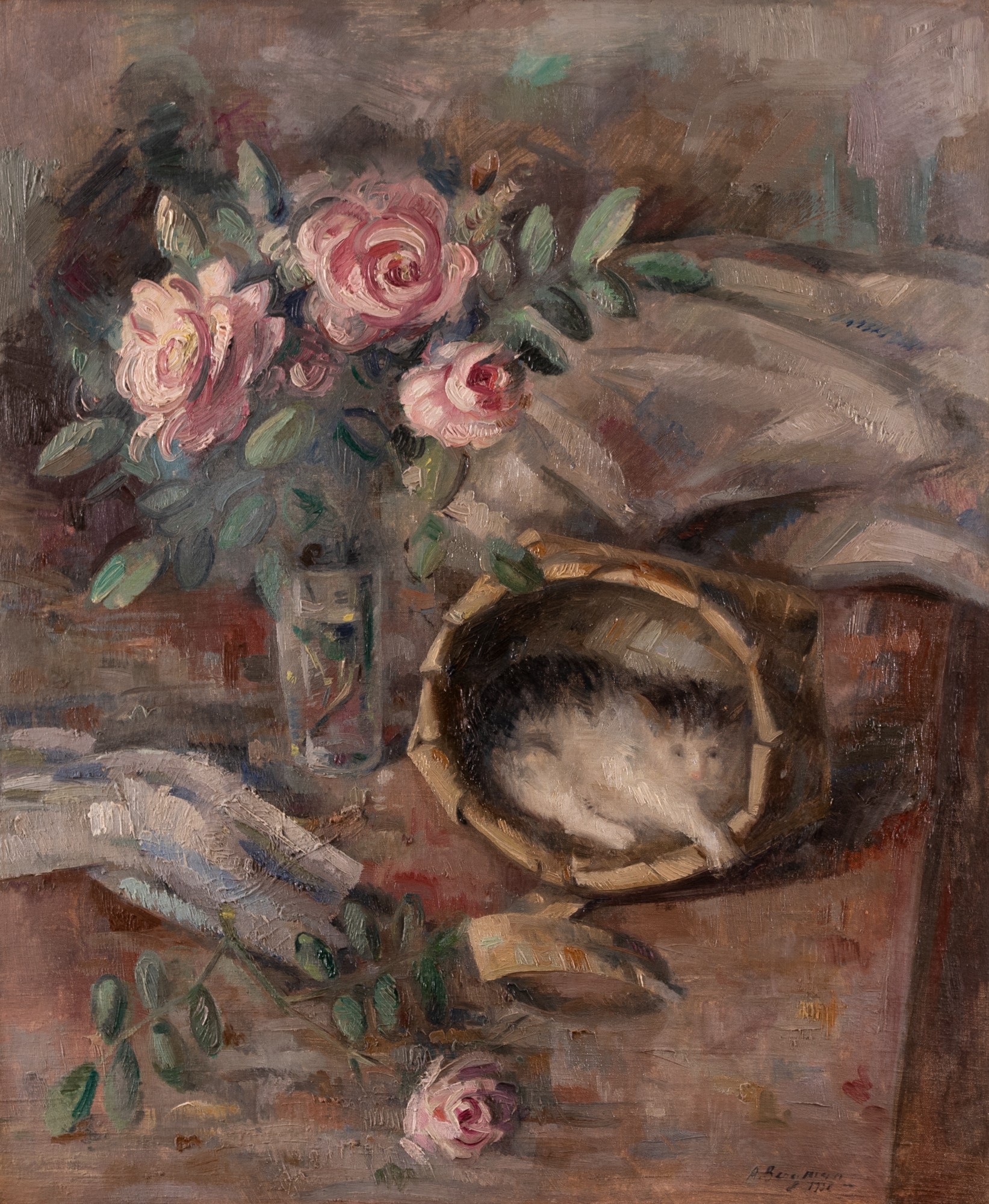 Still Life with a Cat