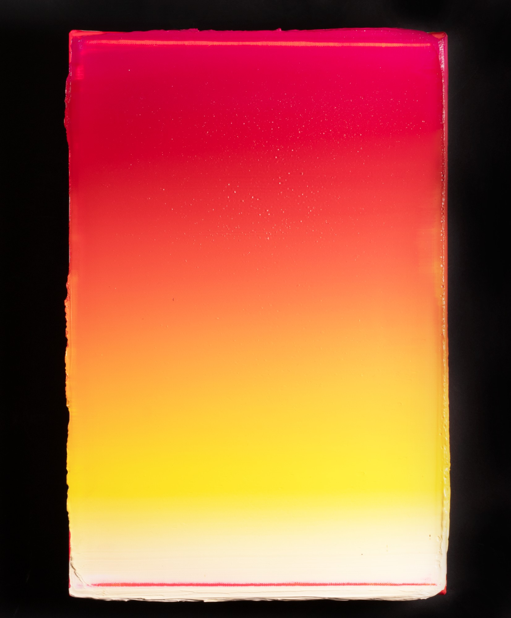 VÄIKE ABSTRAKTNE PUNA-KOLLANE