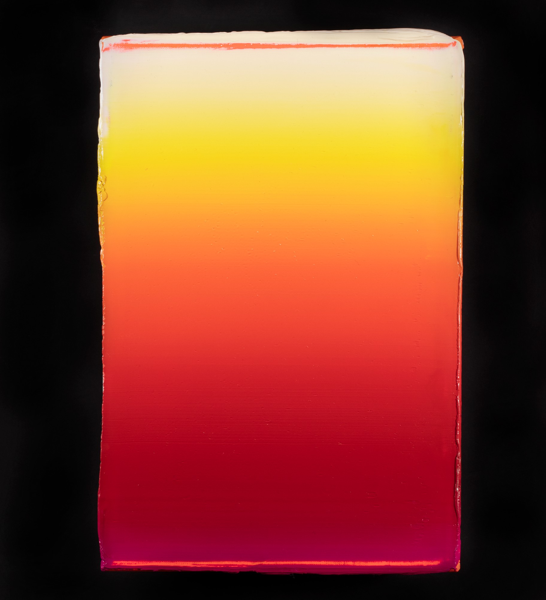 VÄIKE ABSTRAKTNE PUNA-KOLLANE