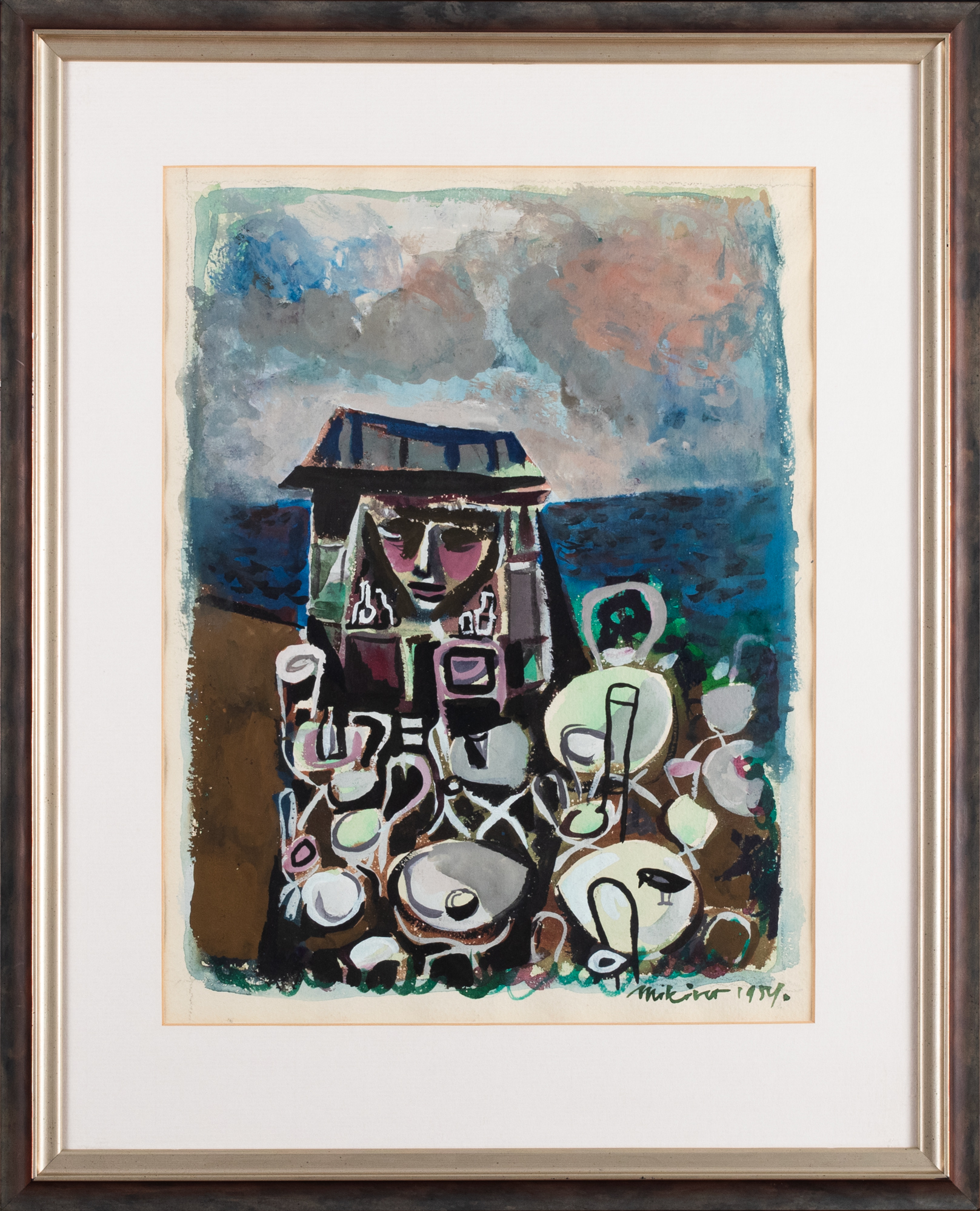 Abstraktne motiiv naisega