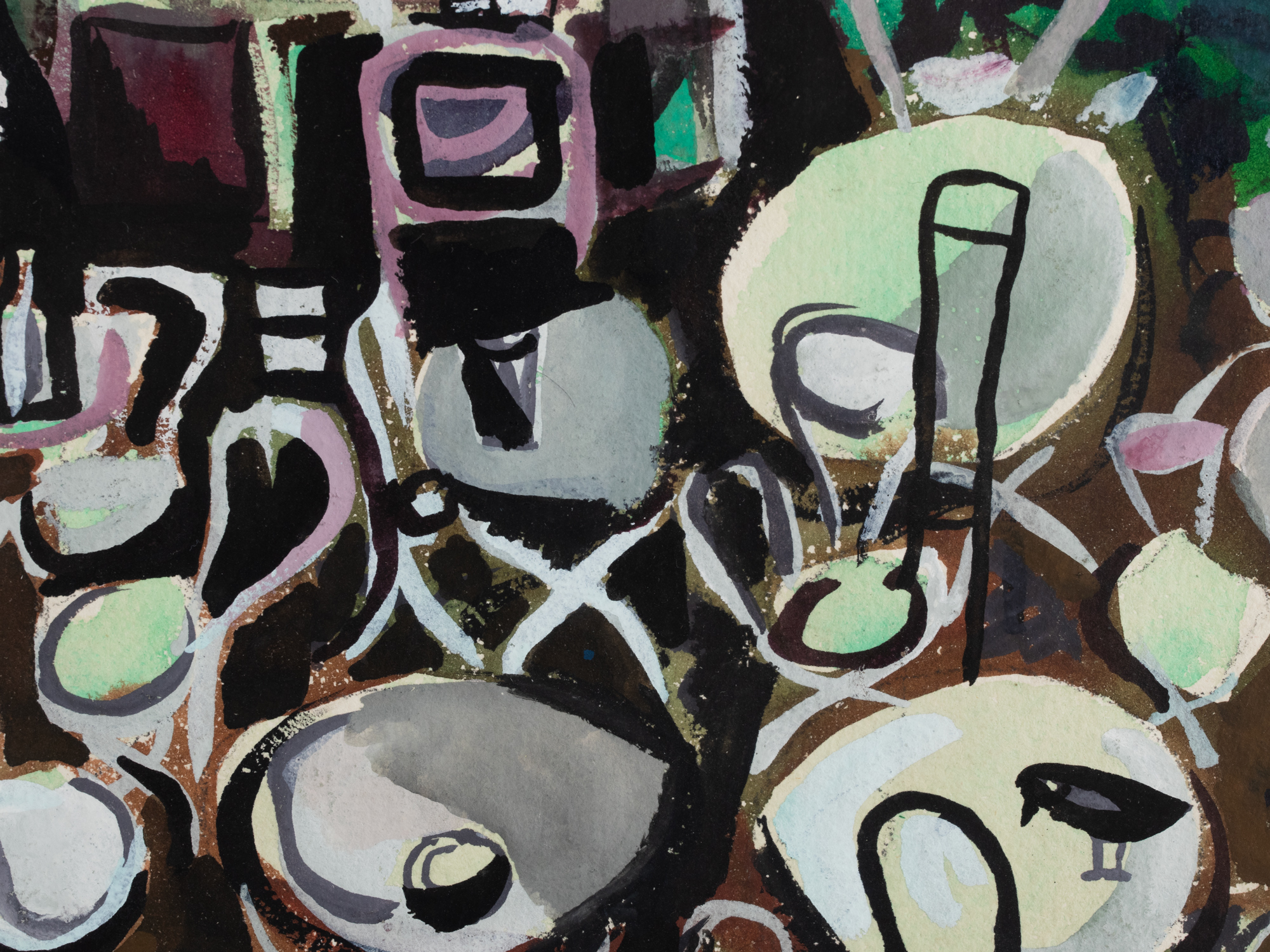 Abstraktne motiiv naisega