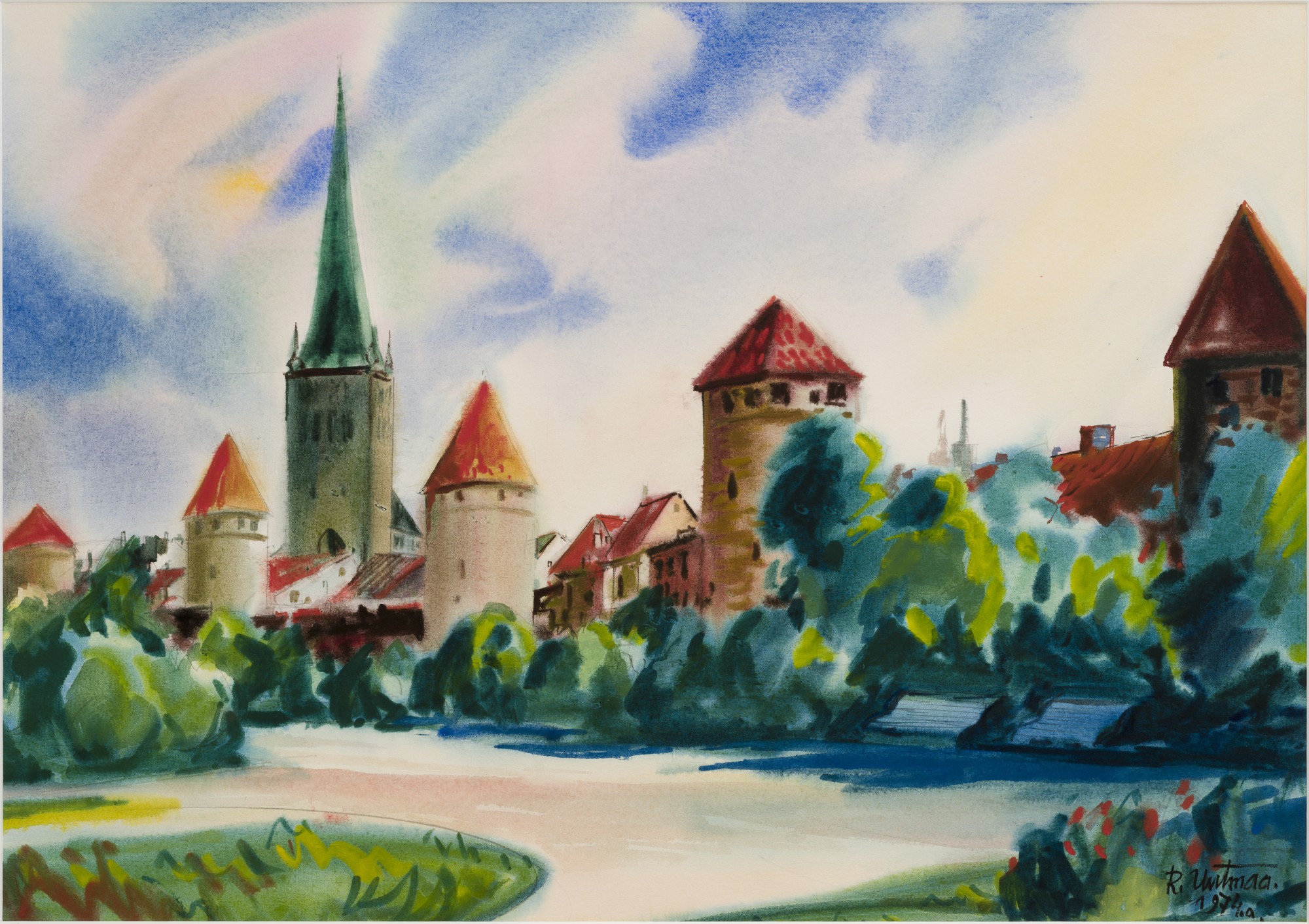 Tallinna vaade. Tornide väljak