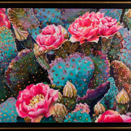 Cacti in Bloom