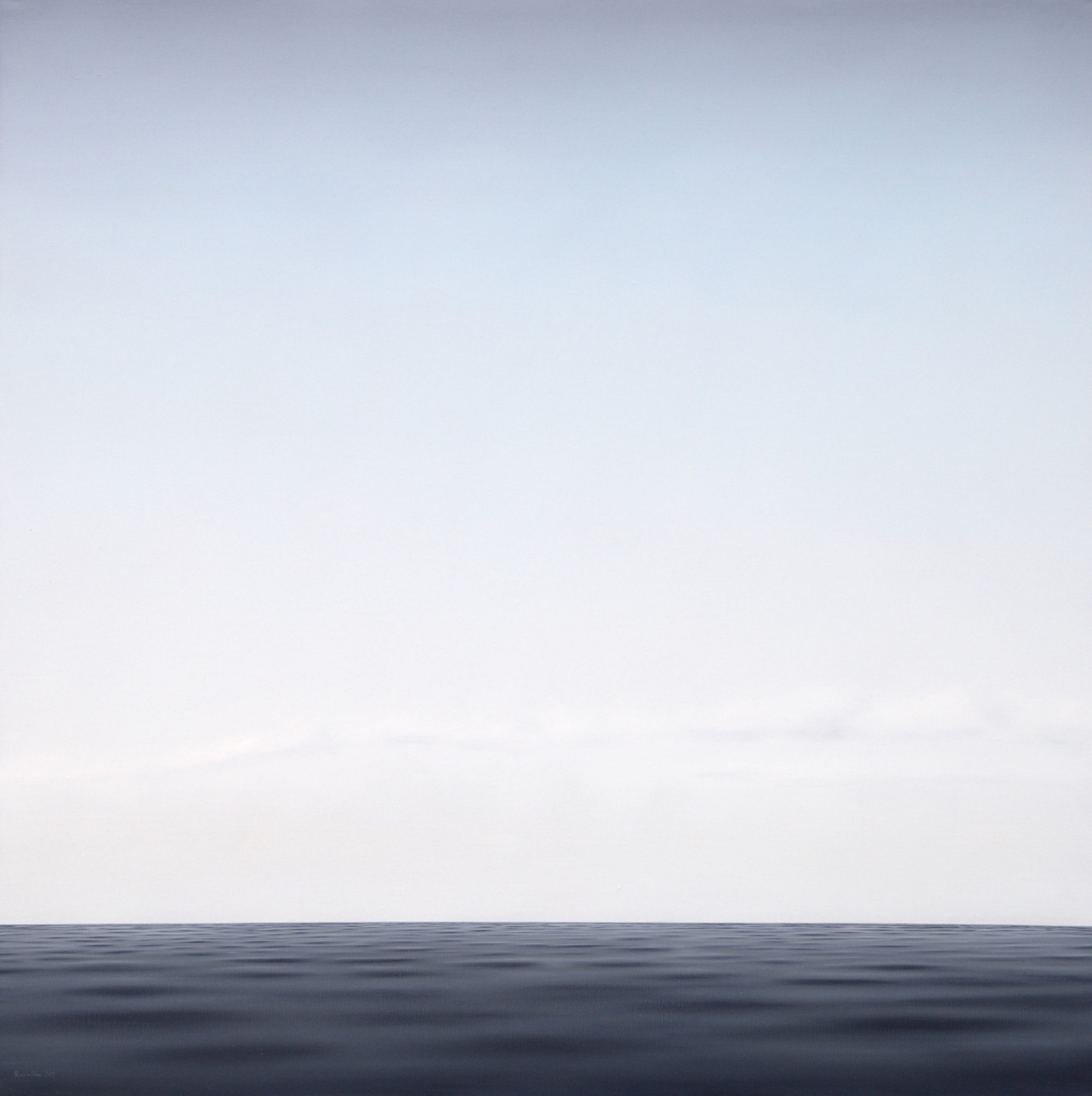 Hõbedane meri pilvedega