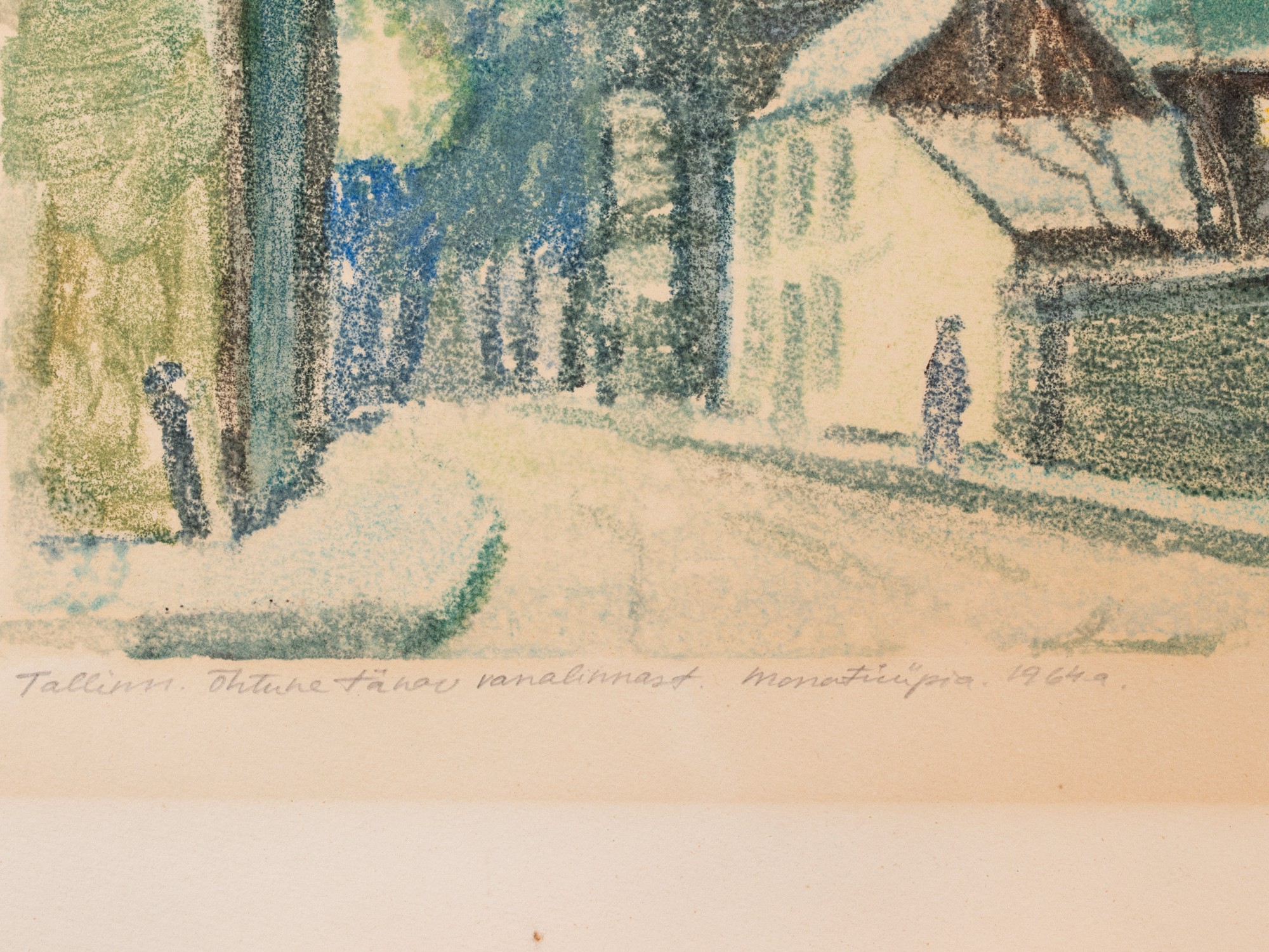 Õhtune tänav Tallinna vanalinnast