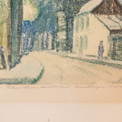 Õhtune tänav Tallinna vanalinnast