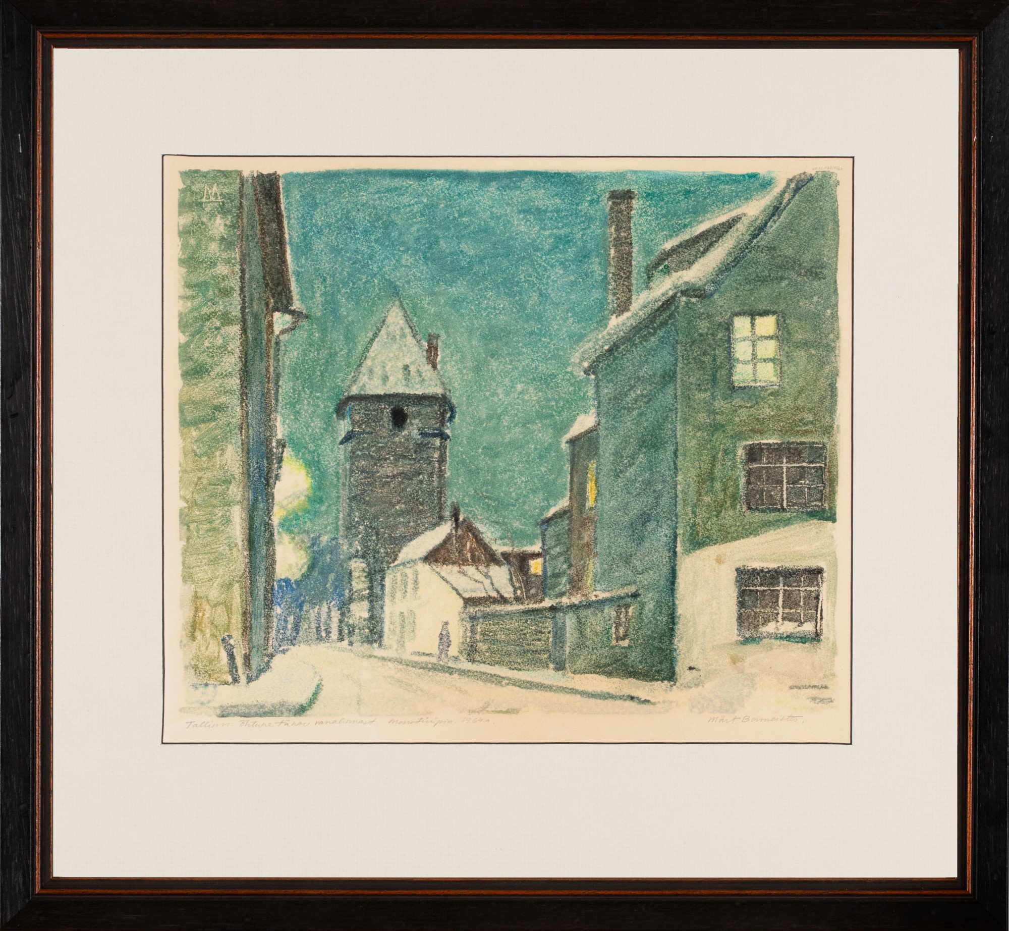 Õhtune tänav Tallinna vanalinnast