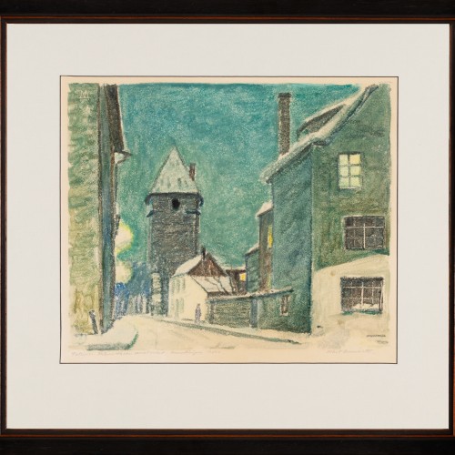 Õhtune tänav Tallinna vanalinnast