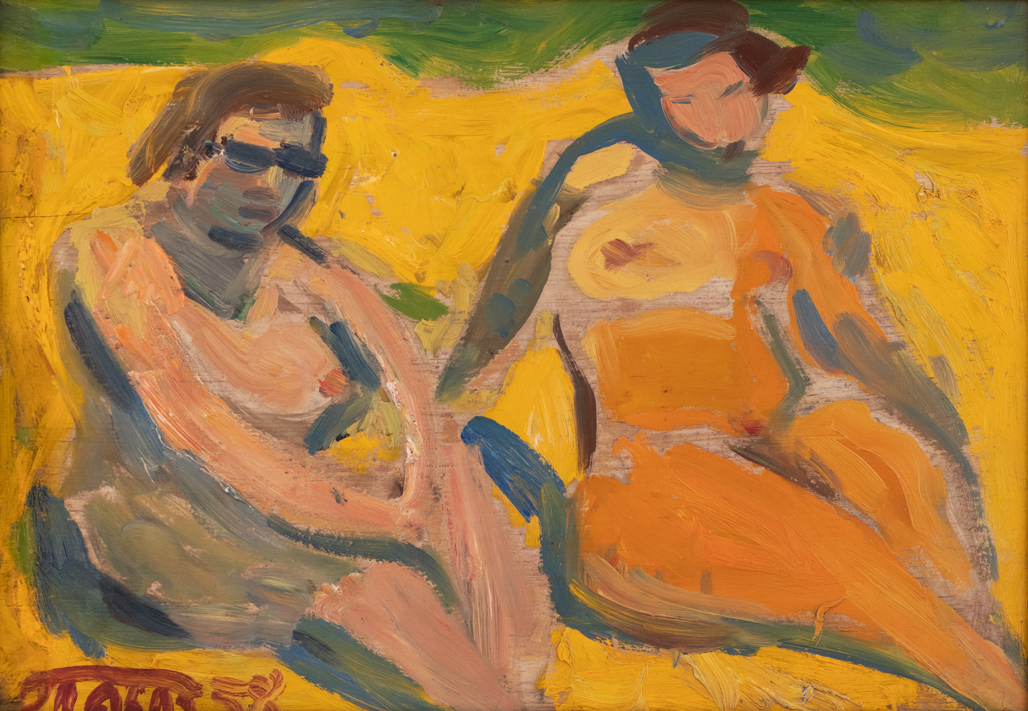 Sunbathers