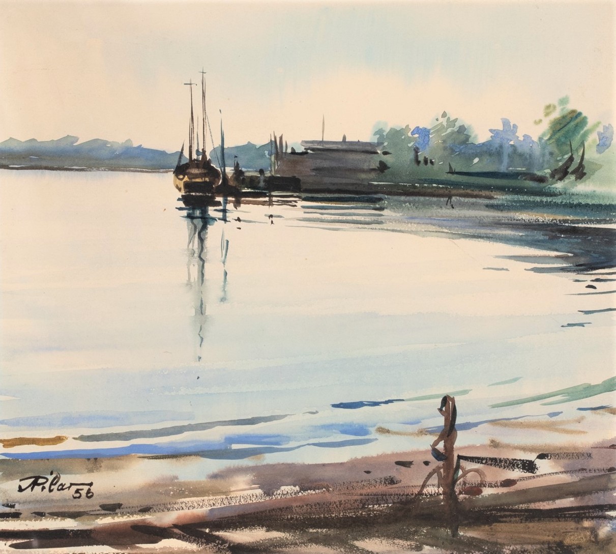 At the Port