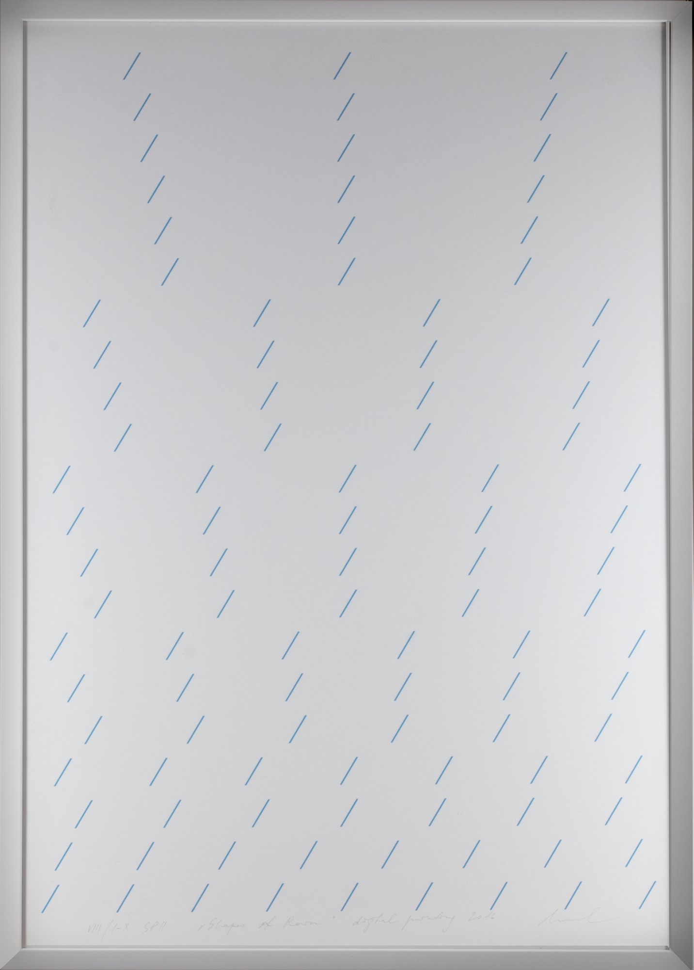 Shapes of Rain VIII/I-X SP II