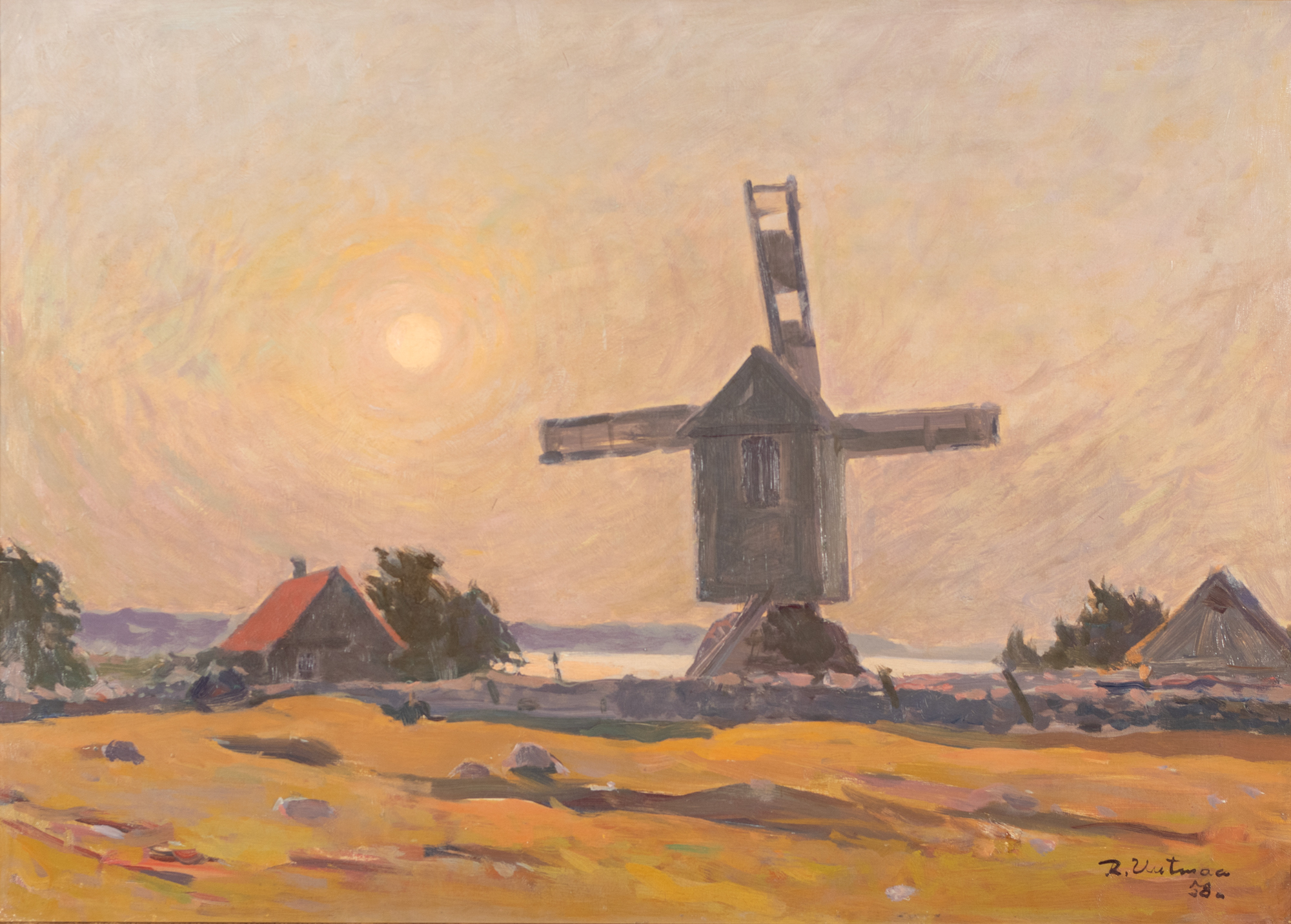 Landscape with a Windmill