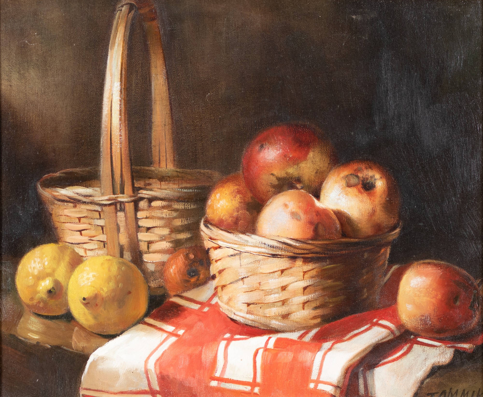 Natüürmort puuviljadega