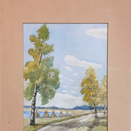 Hilissuvine vaade kaskedega