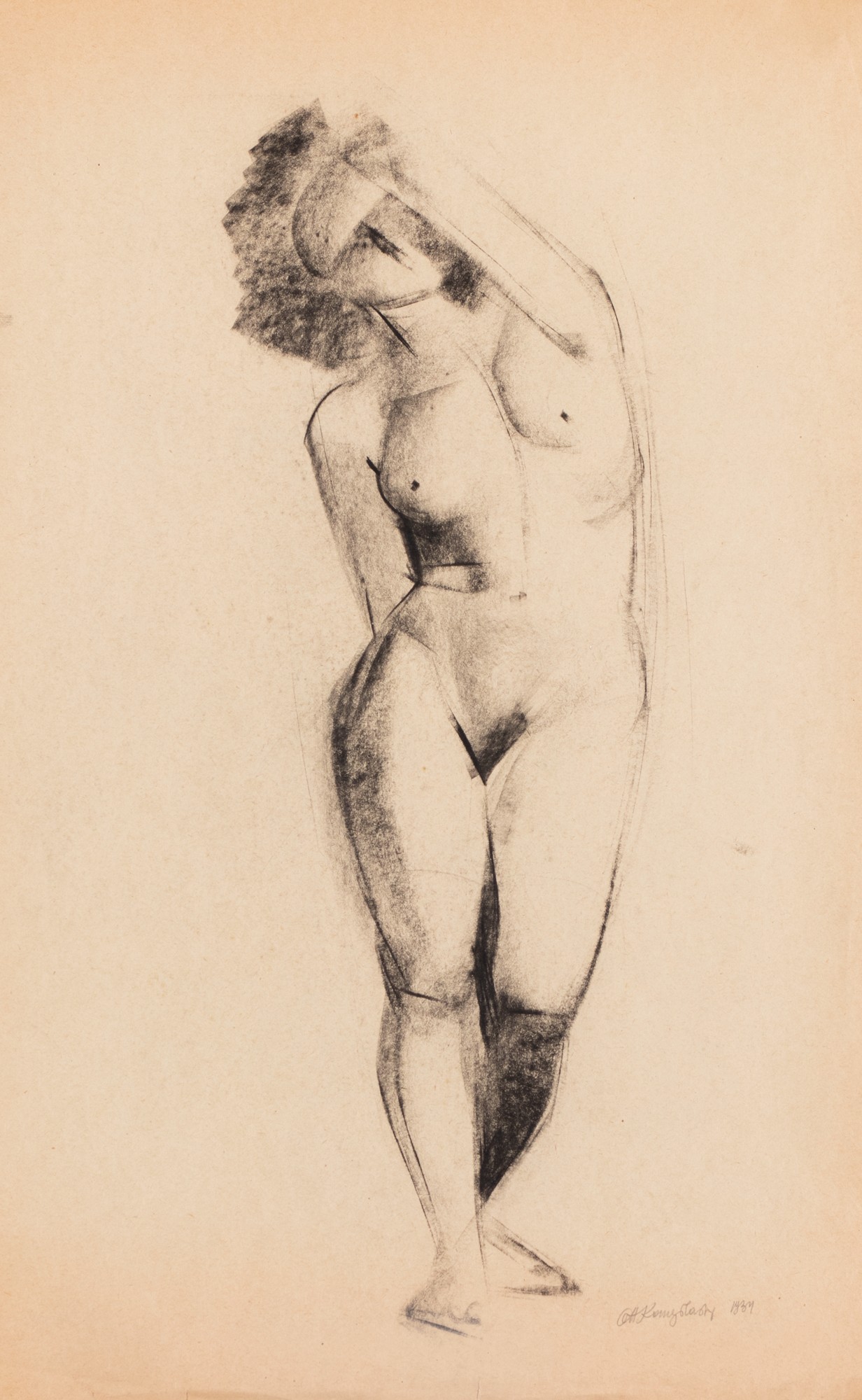 Standing Nude
