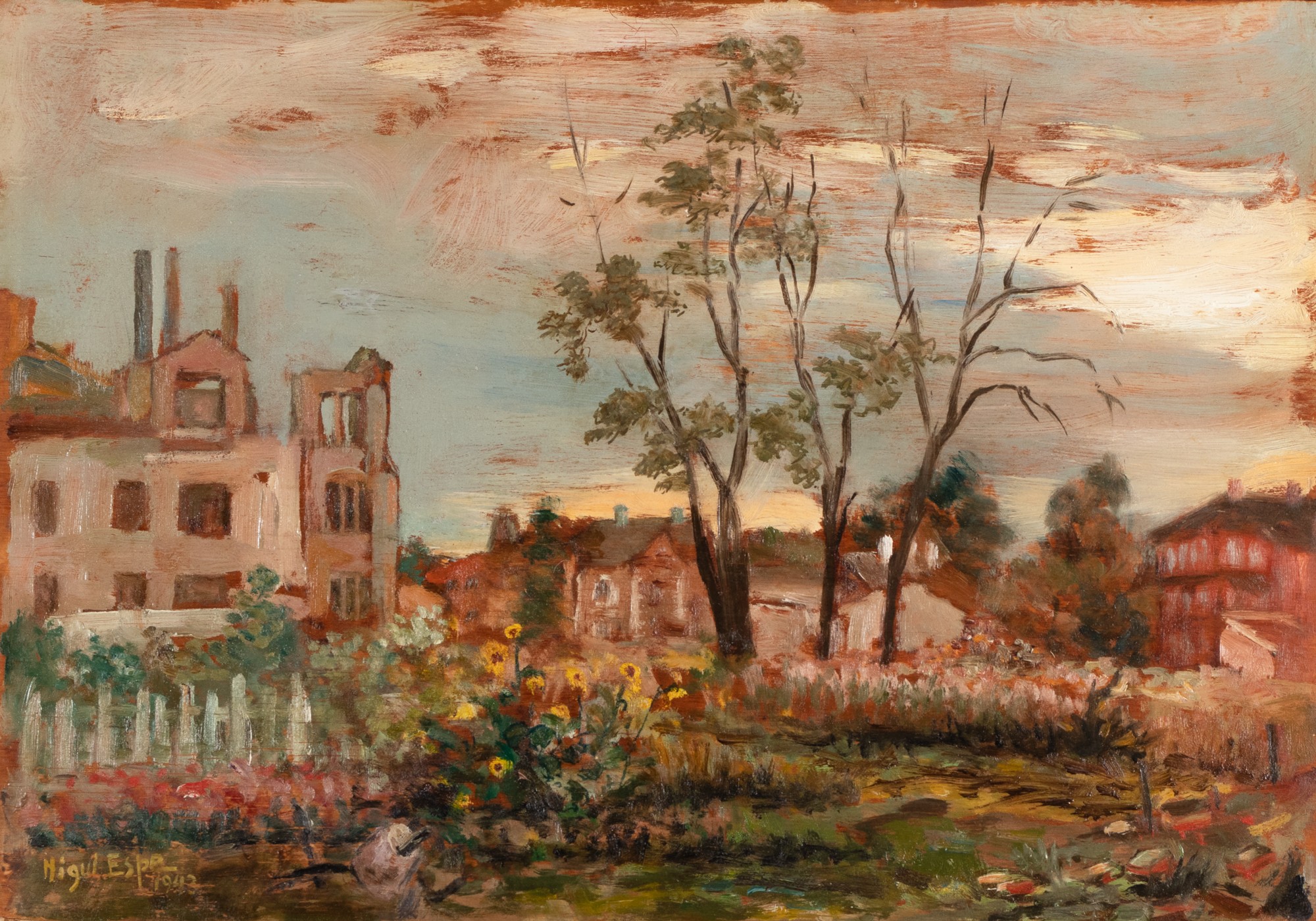 Ruins Of St Mary's Church In Tartu