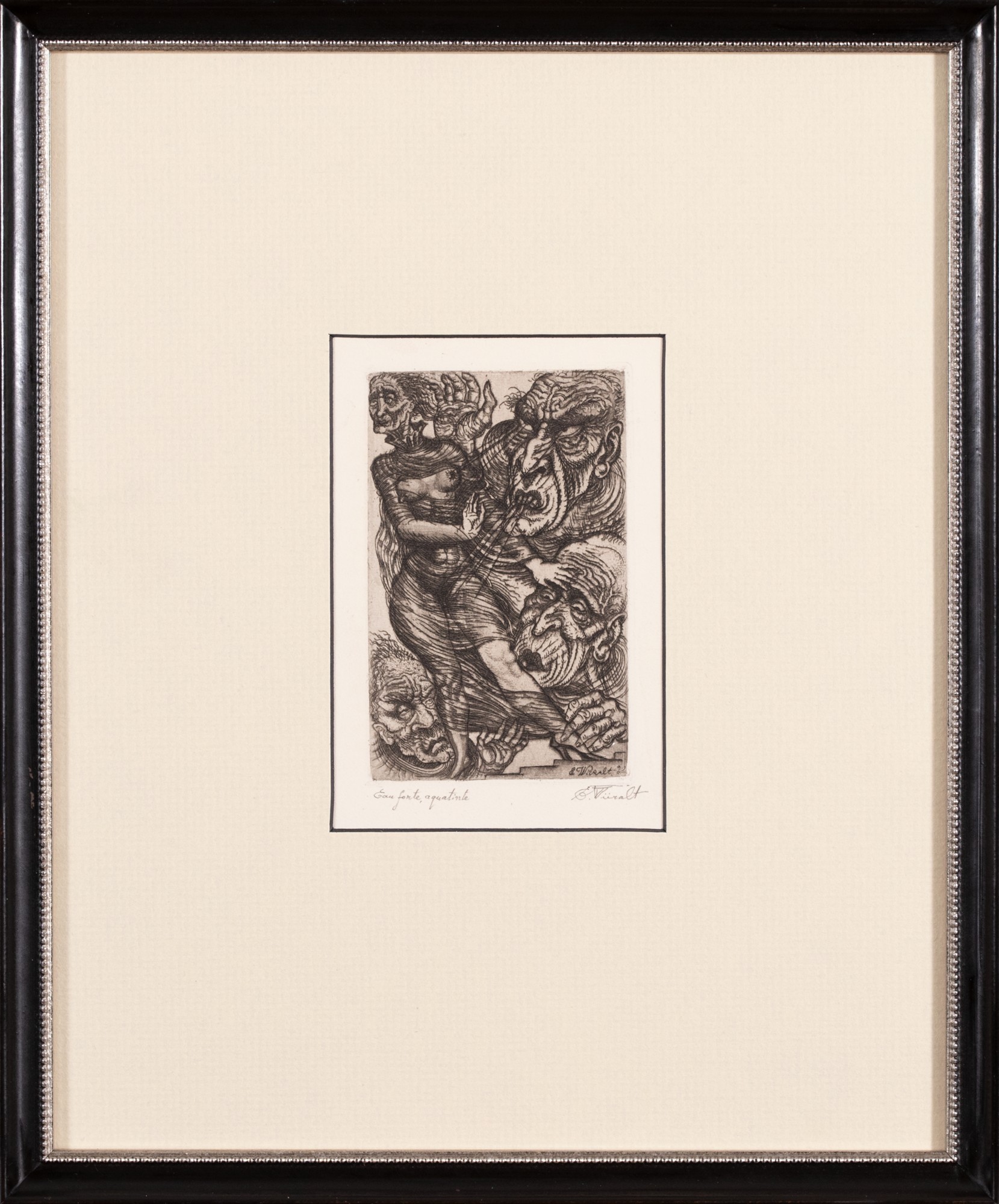 Illustratsioon F. Mauriaci teosele „Lisa Bossuet’ traktaadile himurusest”