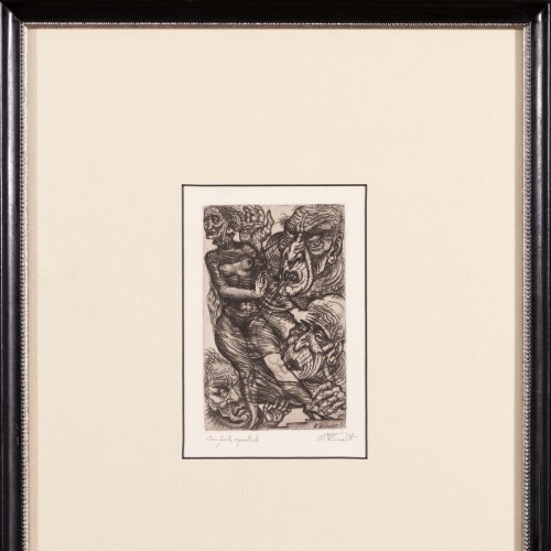 Illustratsioon F. Mauriaci teosele „Lisa Bossuet’ traktaadile himurusest”