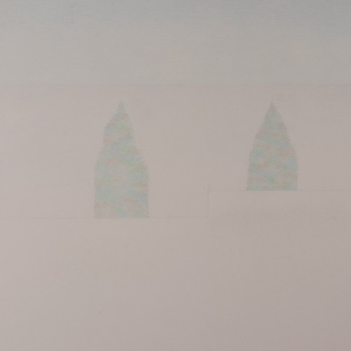 Kuused ja sinine taevas