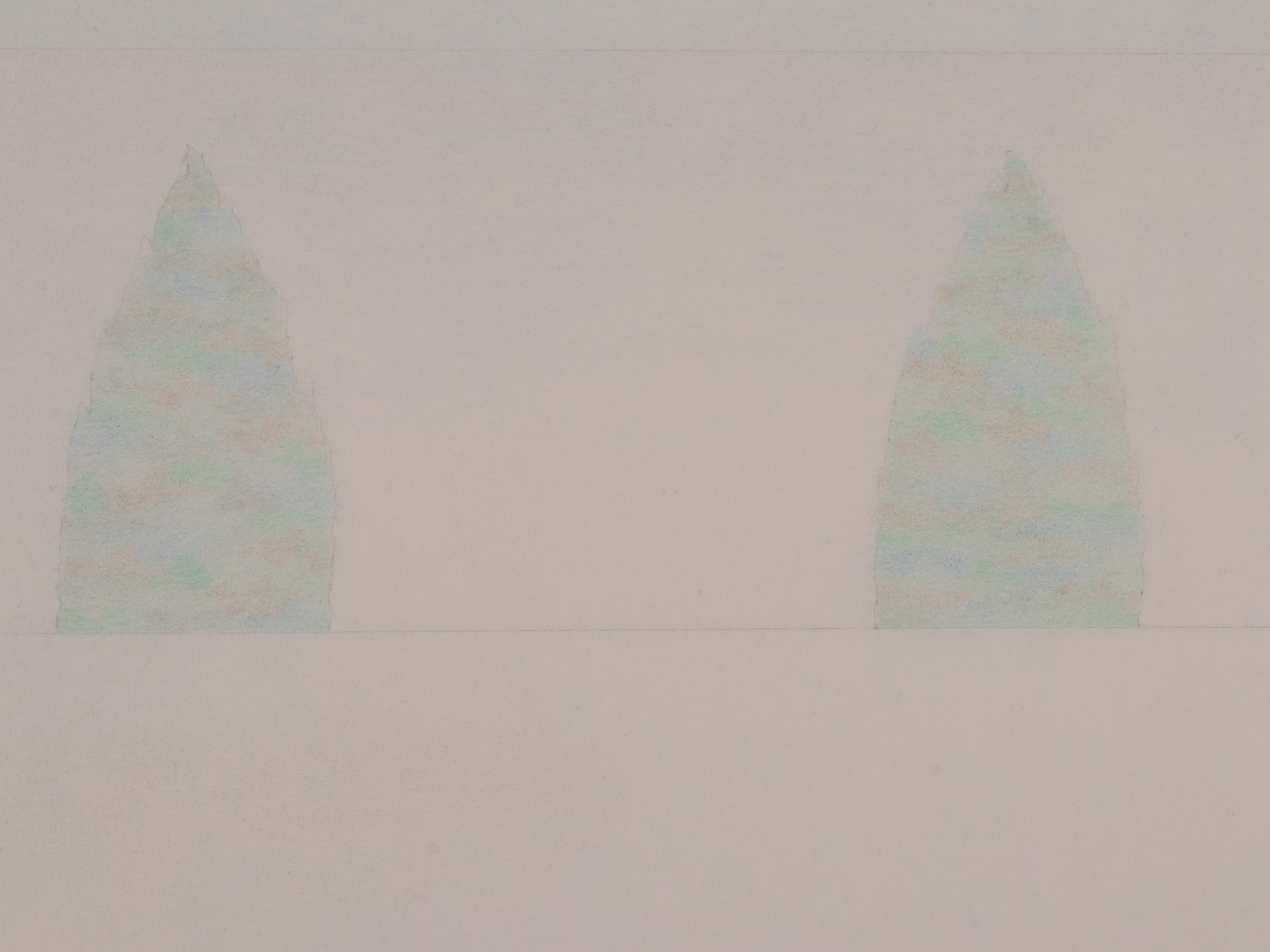 Kuused ja sinine taevas