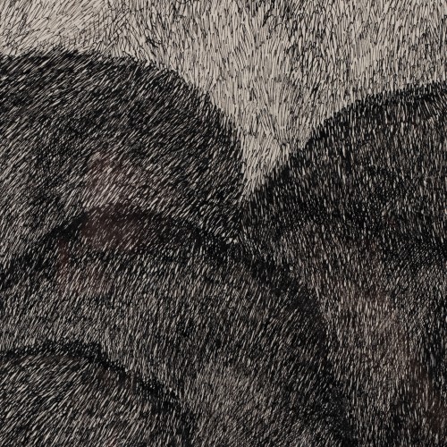 Maastik musta ovaaliga