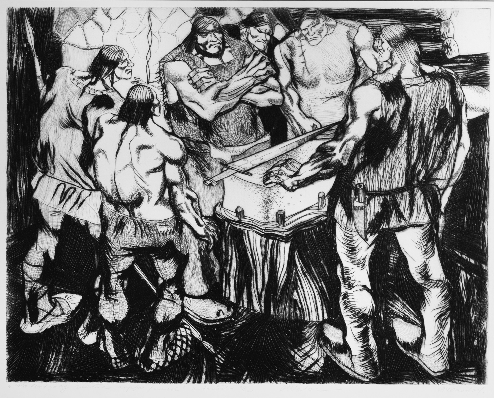 Kalevipoeg at the Finnish Blacksmith