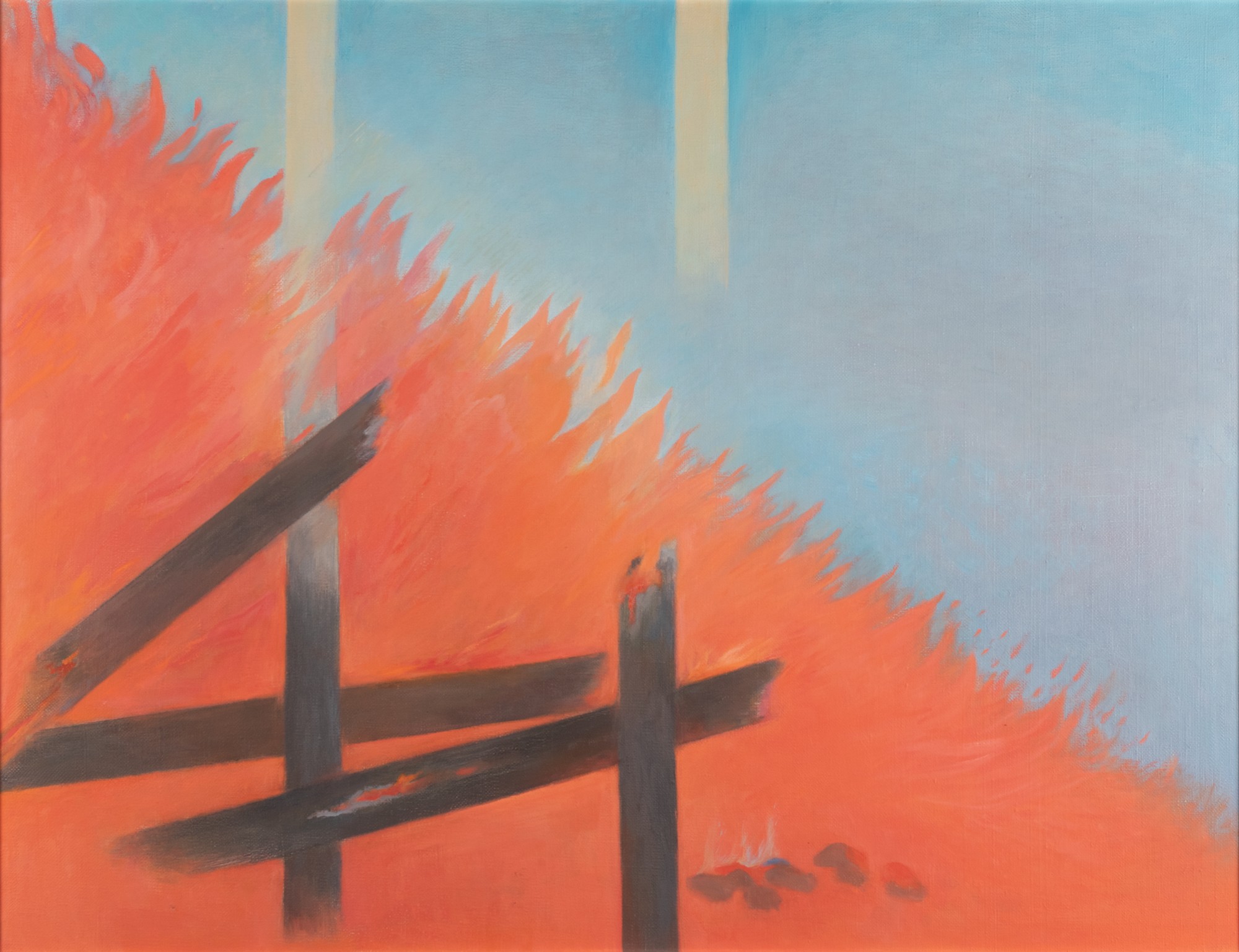 Rõõmu põletatud majad