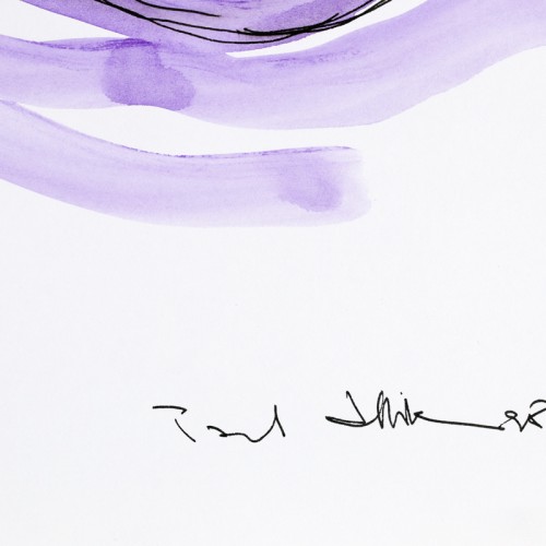 Nude In the Violet Light