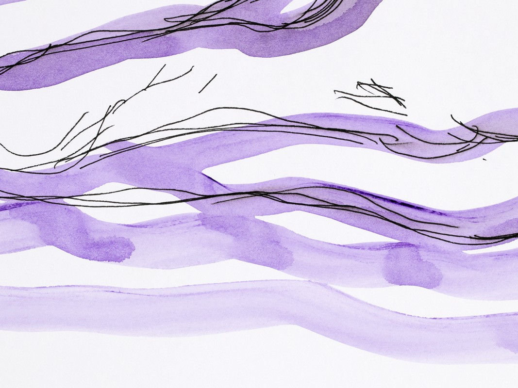 Nude In the Violet Light