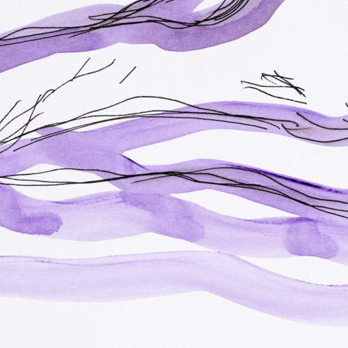 Nude In the Violet Light