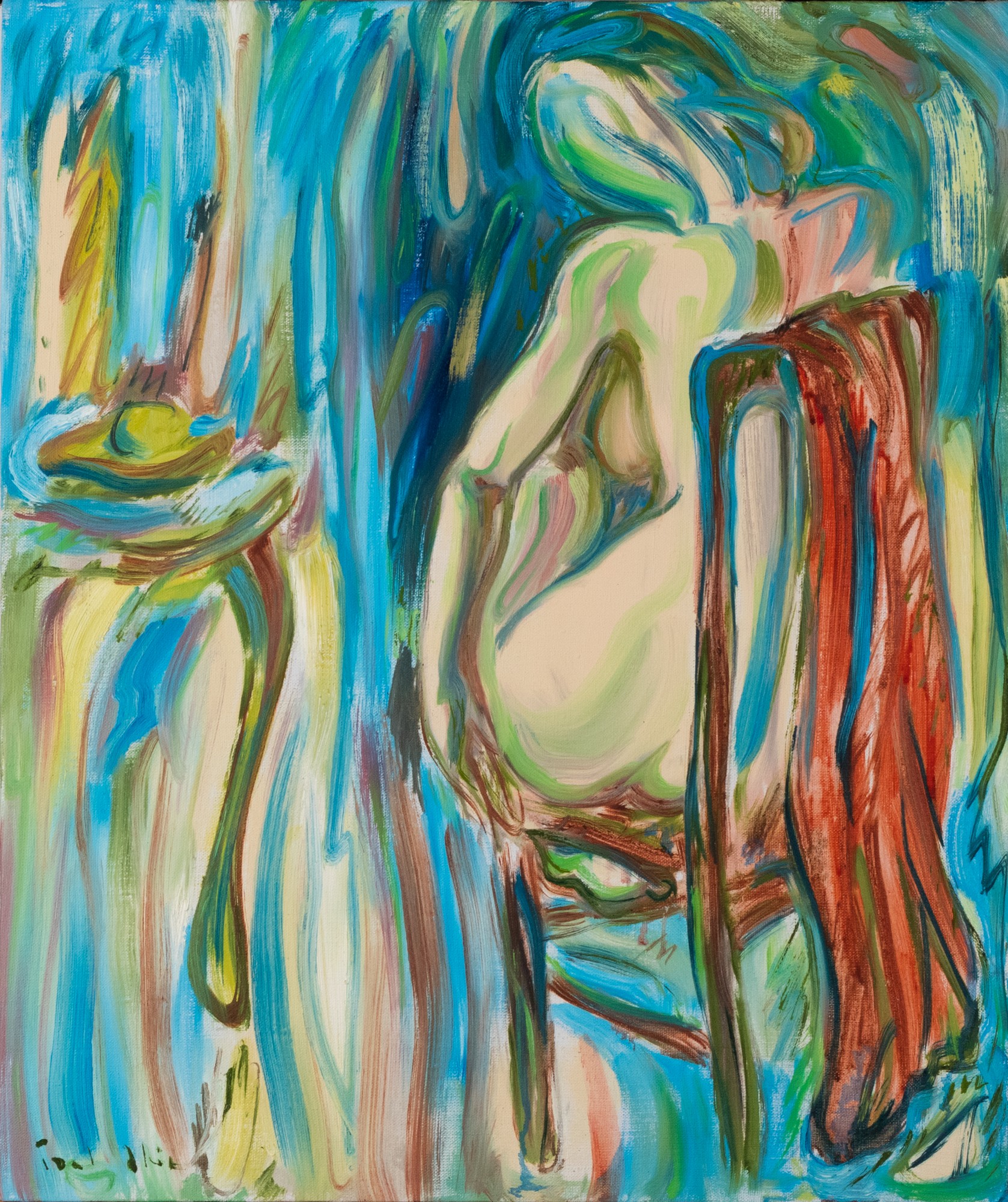 Sitting Nude