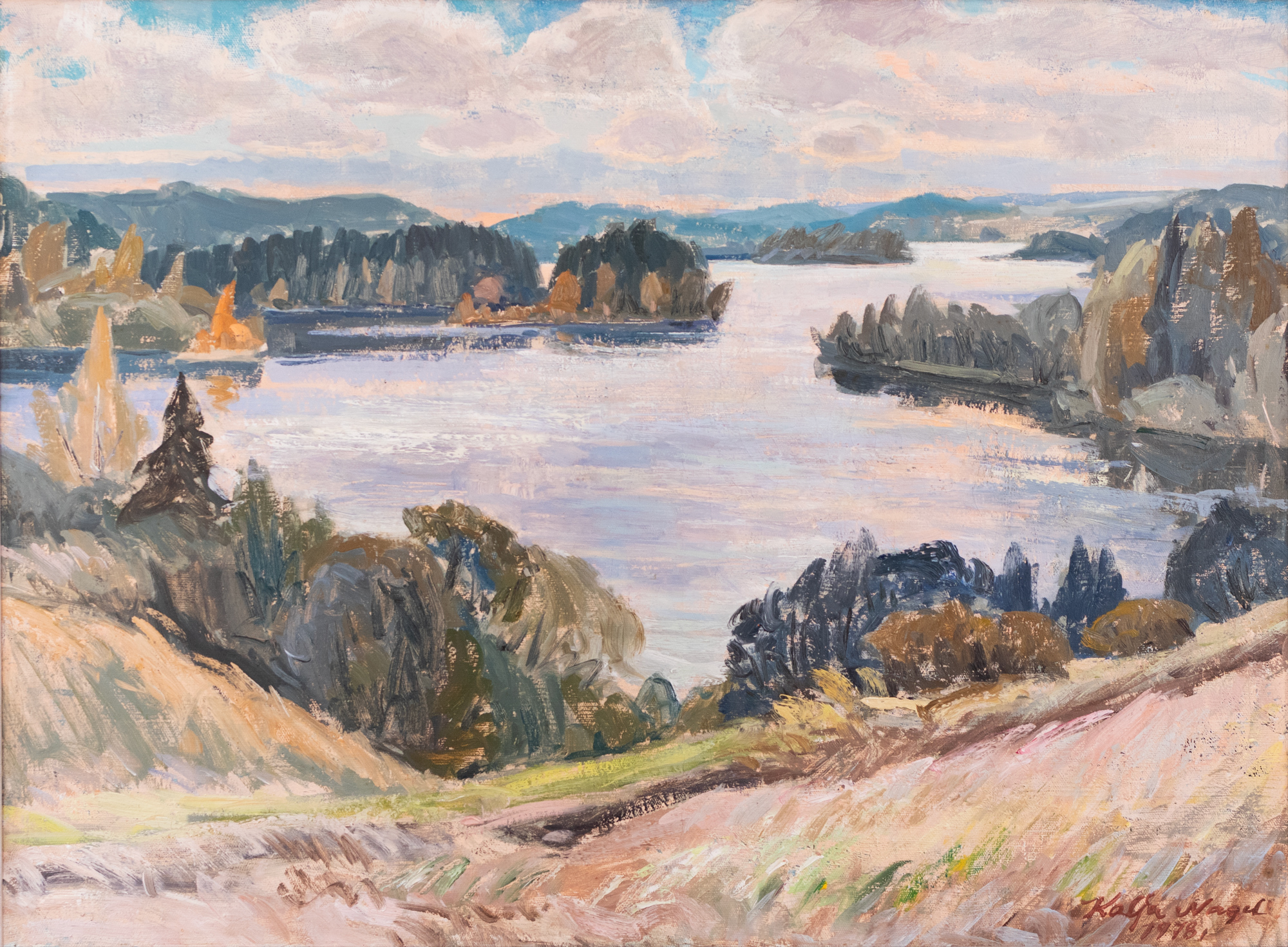 Autumn by the Lake