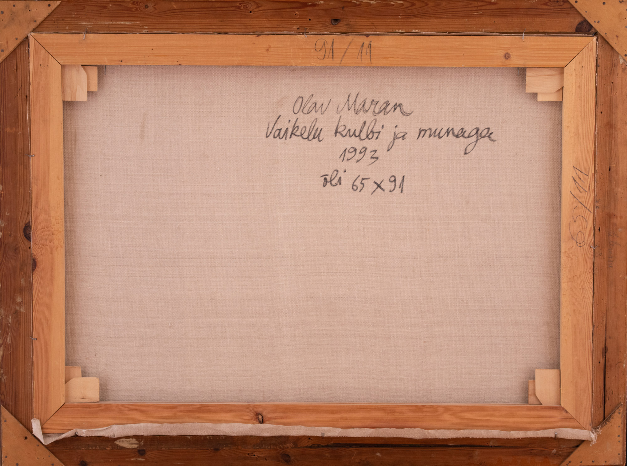 Vaikelu kulbi ja munaga