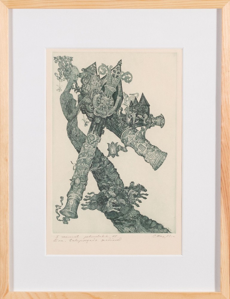 Illustratsioon J. Krossi romaanile