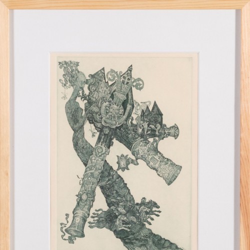 Illustratsioon J. Krossi romaanile