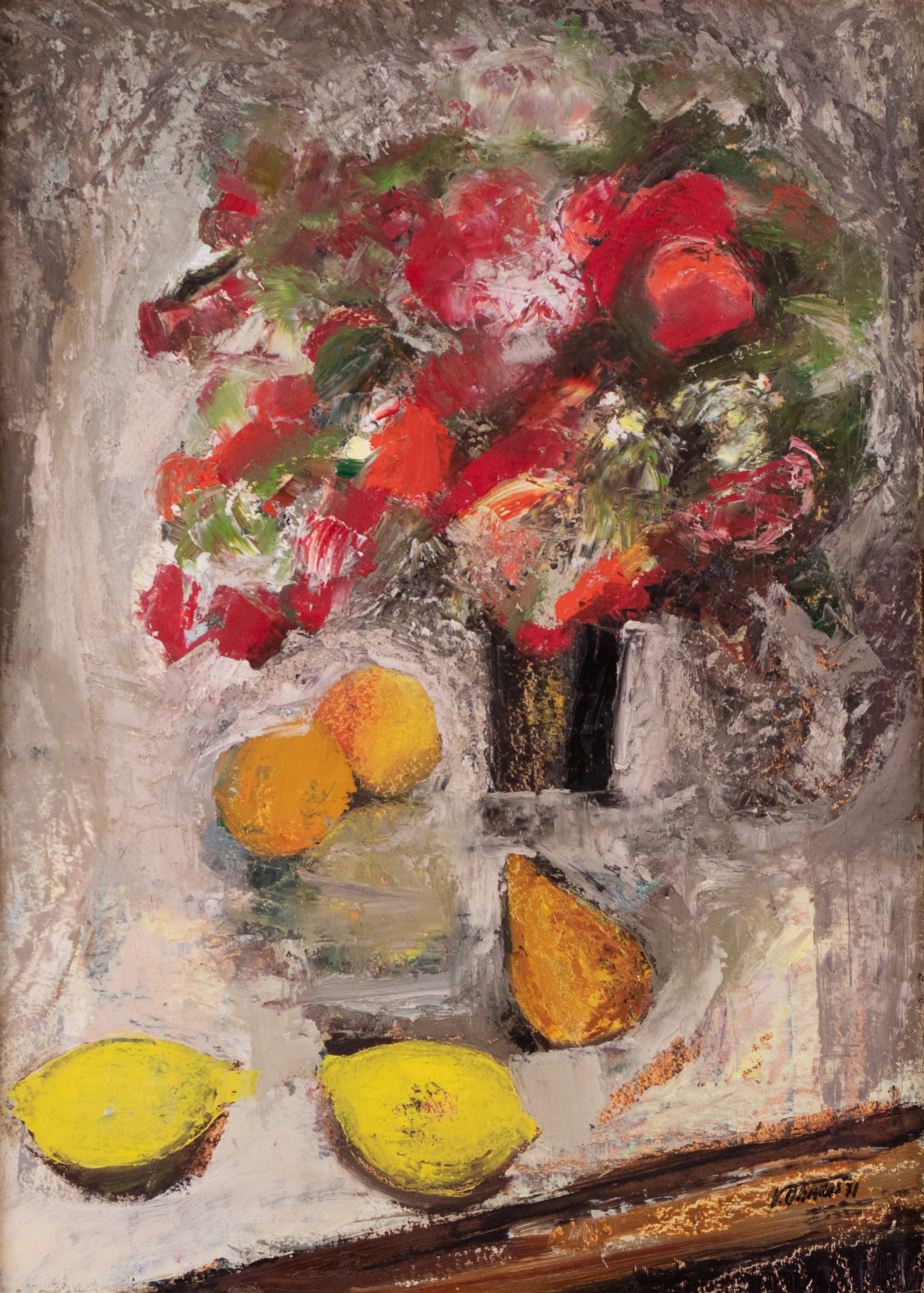 Natüürmort sidrunitega