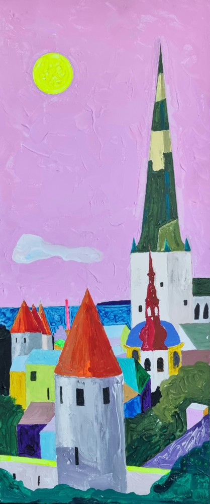 Tallinn roosa taevaga