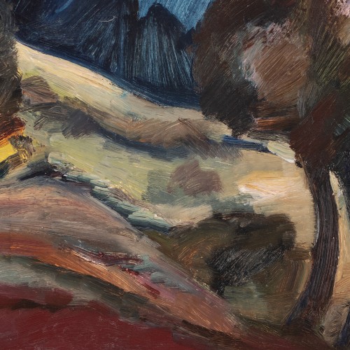 Maastik puudegruppidega