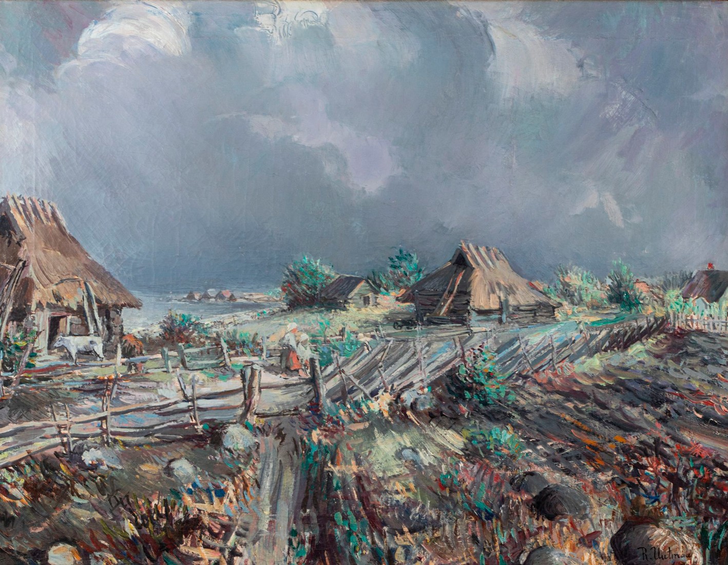 Beach Village Landscape