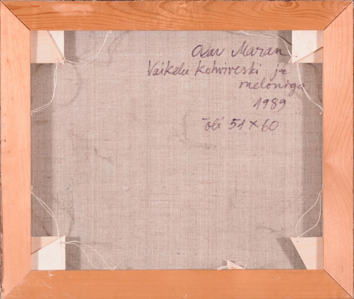 Vaikelu kohviveski ja meloniga