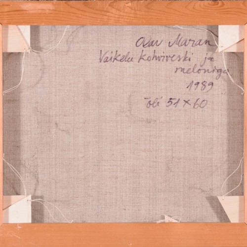 Vaikelu kohviveski ja meloniga