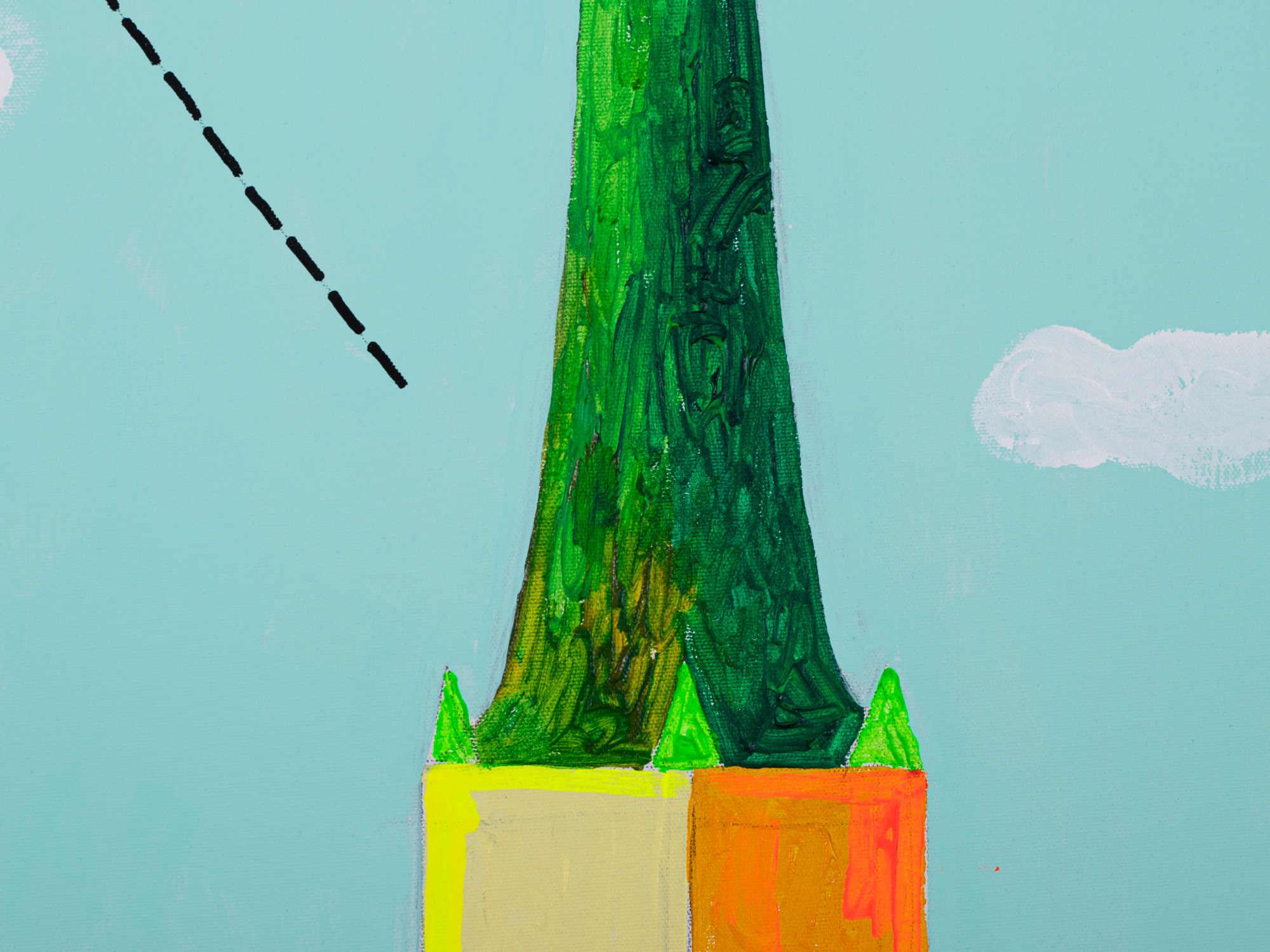 Vaade Toopealt punase korstnaga