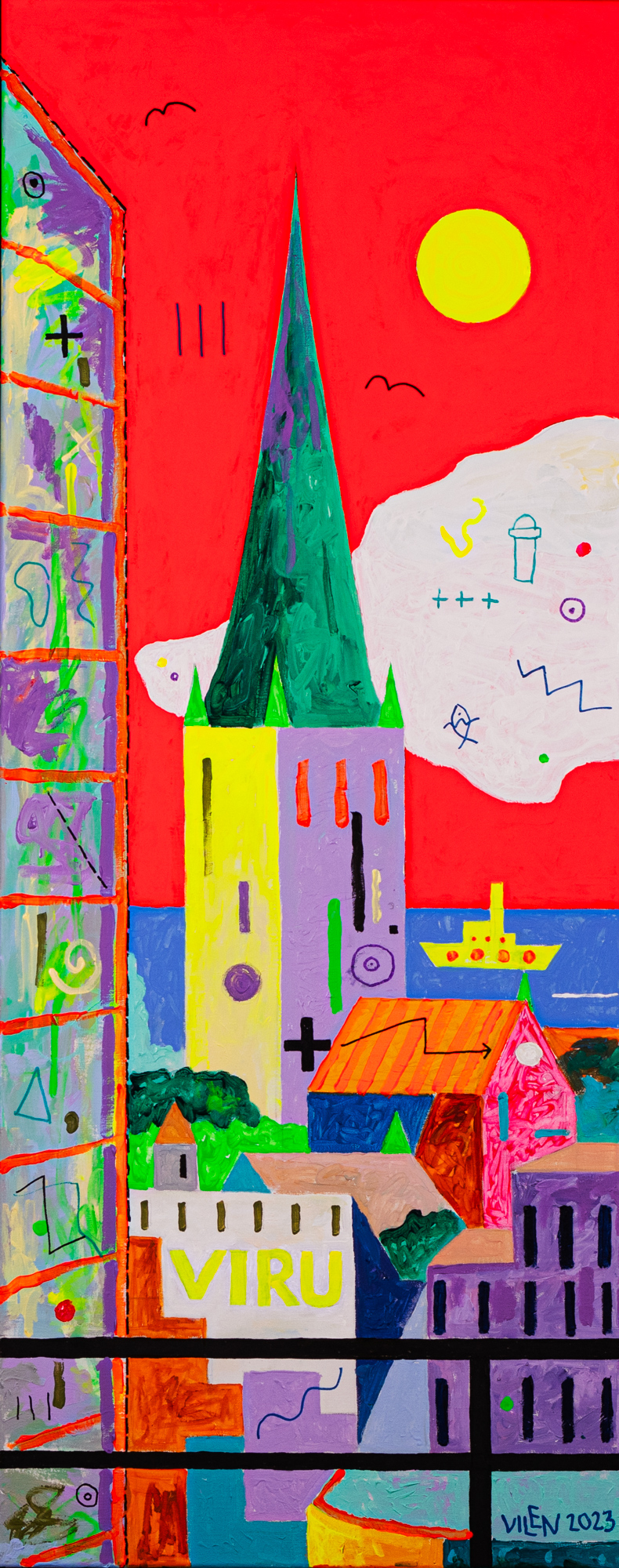 Vaade ateljee rõdult